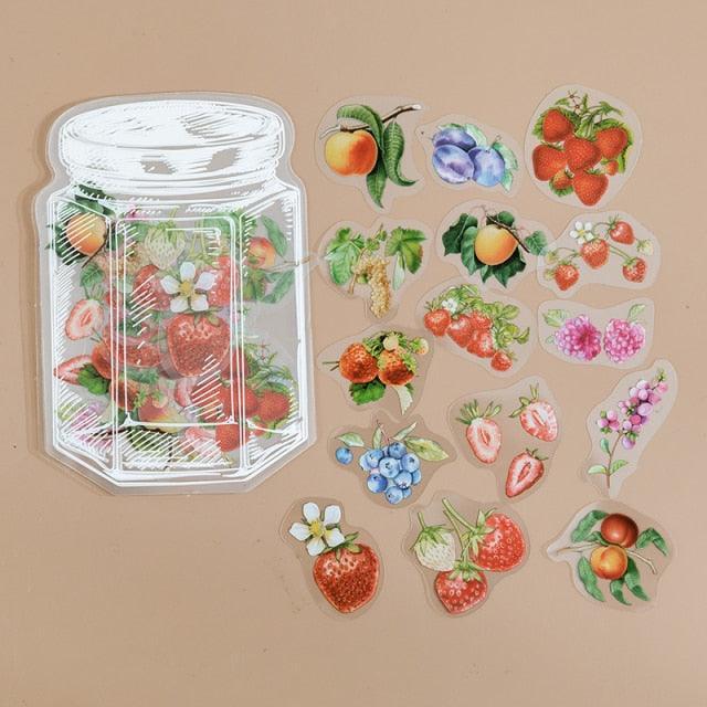 Enchanted Jar Stickers Pack - 35 Pcs Delightful PET Stickers for Journaling &amp; Scrapbooking - PaperWrld