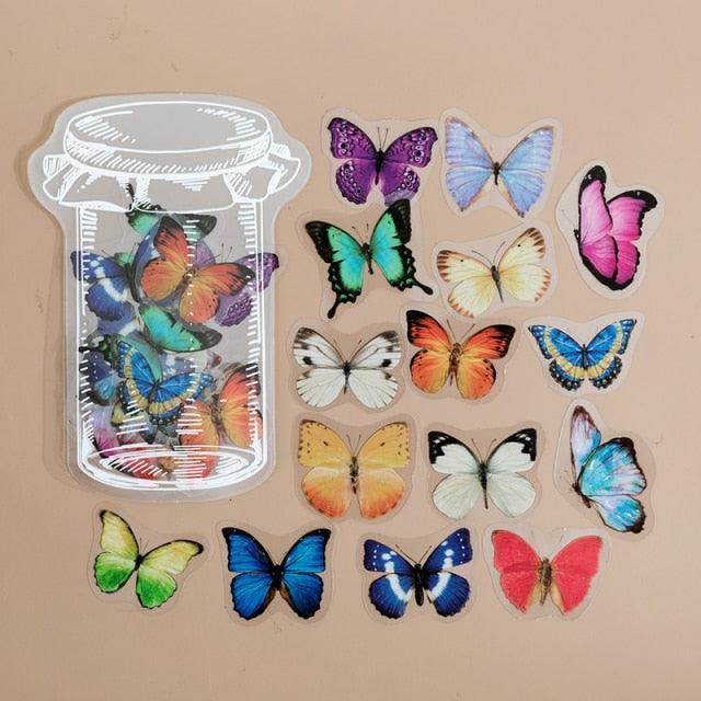 Enchanted Jar Stickers Pack - 35 Pcs Delightful PET Stickers for Journaling &amp; Scrapbooking - PaperWrld