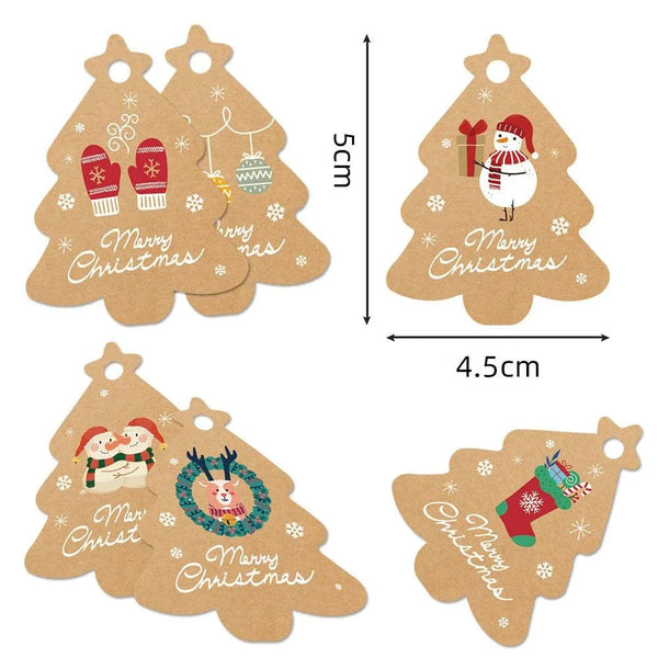 48PCS Christmas Tree Paper Tag – Up 60% Off at PaperWrld