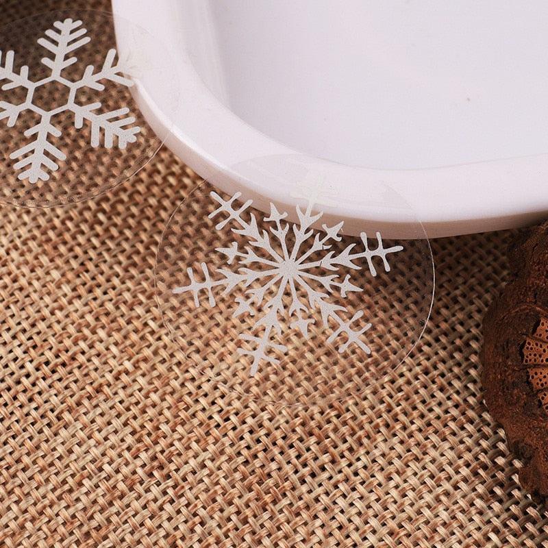 Christmas Snowflake Stickers - PaperWrld